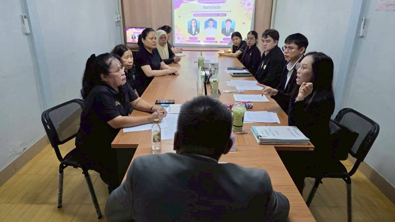 ร่วมต้อนรับคณะกรรมการตรวจสอบภายใน กรมส่งเสริมการเรียนรู้