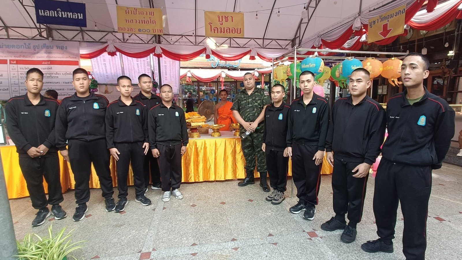 นำนักศึกษาเข้าร่วมพิธีเปิดงานประจำปีวัดอินทรวิหาร ครั้งที่ 98